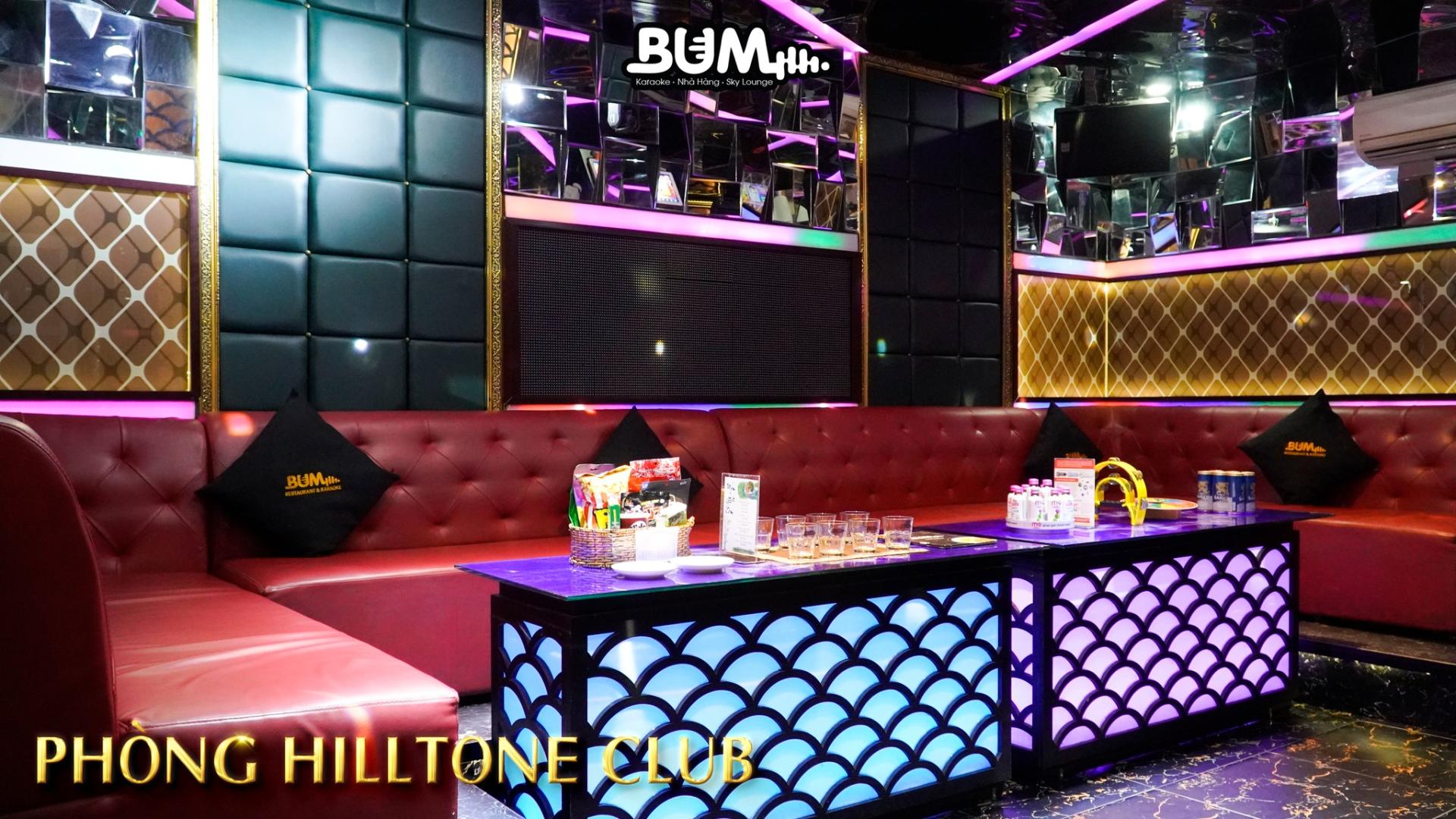 Phòng karaoke Hilltone Club với thiết kế ân tượng